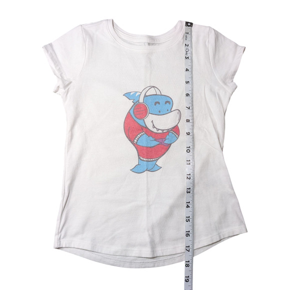 Set Of 3 Girls Shirts-Unicorns and Shark -Sz 6x Colorful Graphics Well Cared For - Picture 11 of 12